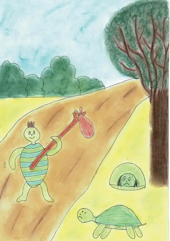 De schildpad die sneller wil worden dan iedereen - Afbeelding 5