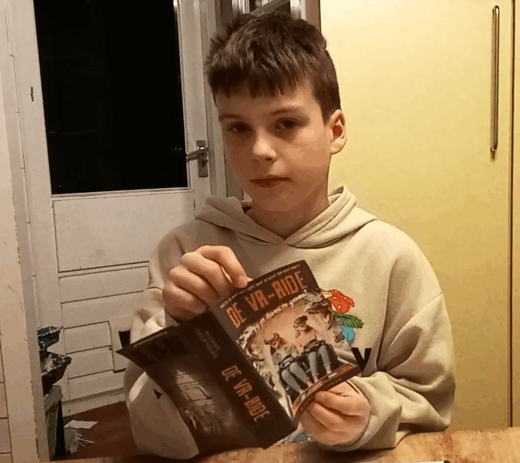 Vlog boekbespreking De Vr-Ride