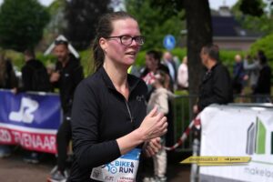 Rianne hardlopen Rianne tijdens een hardloopevenement